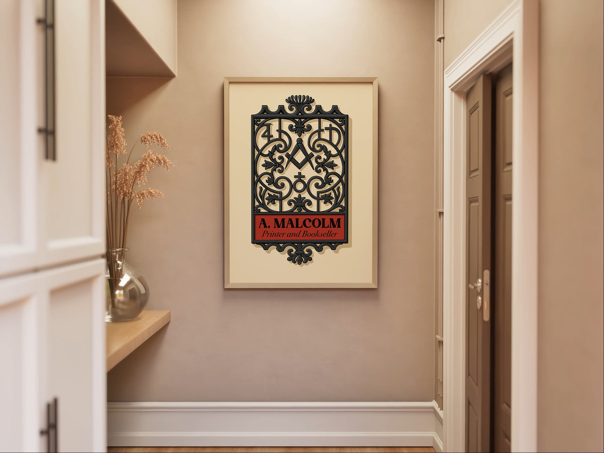 A.Malcolm/Jamie’s Shop Print