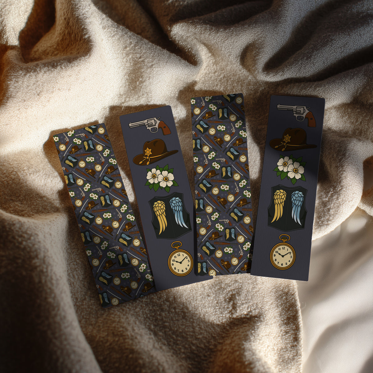 The Walking Dead Icons Bookmark