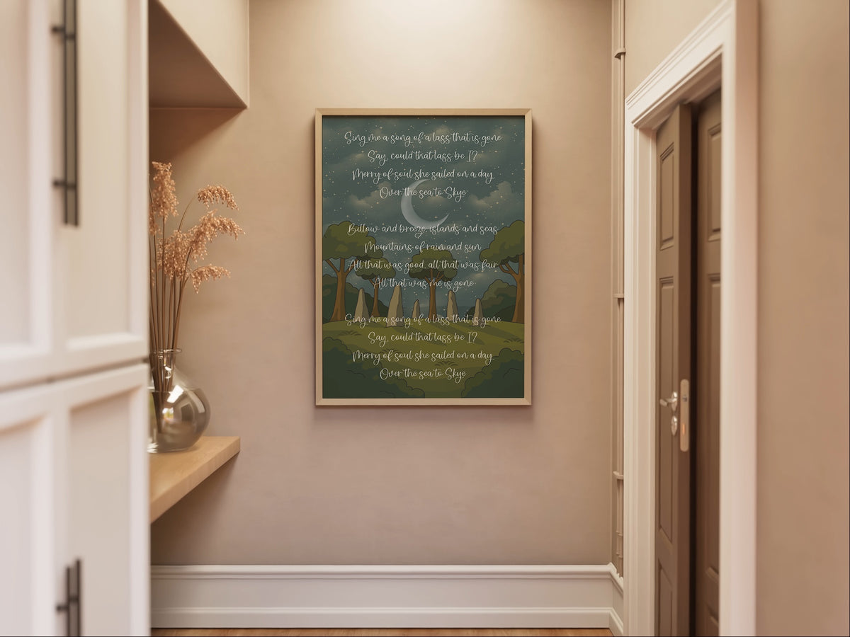 Outlander - Skye Boat Song Print