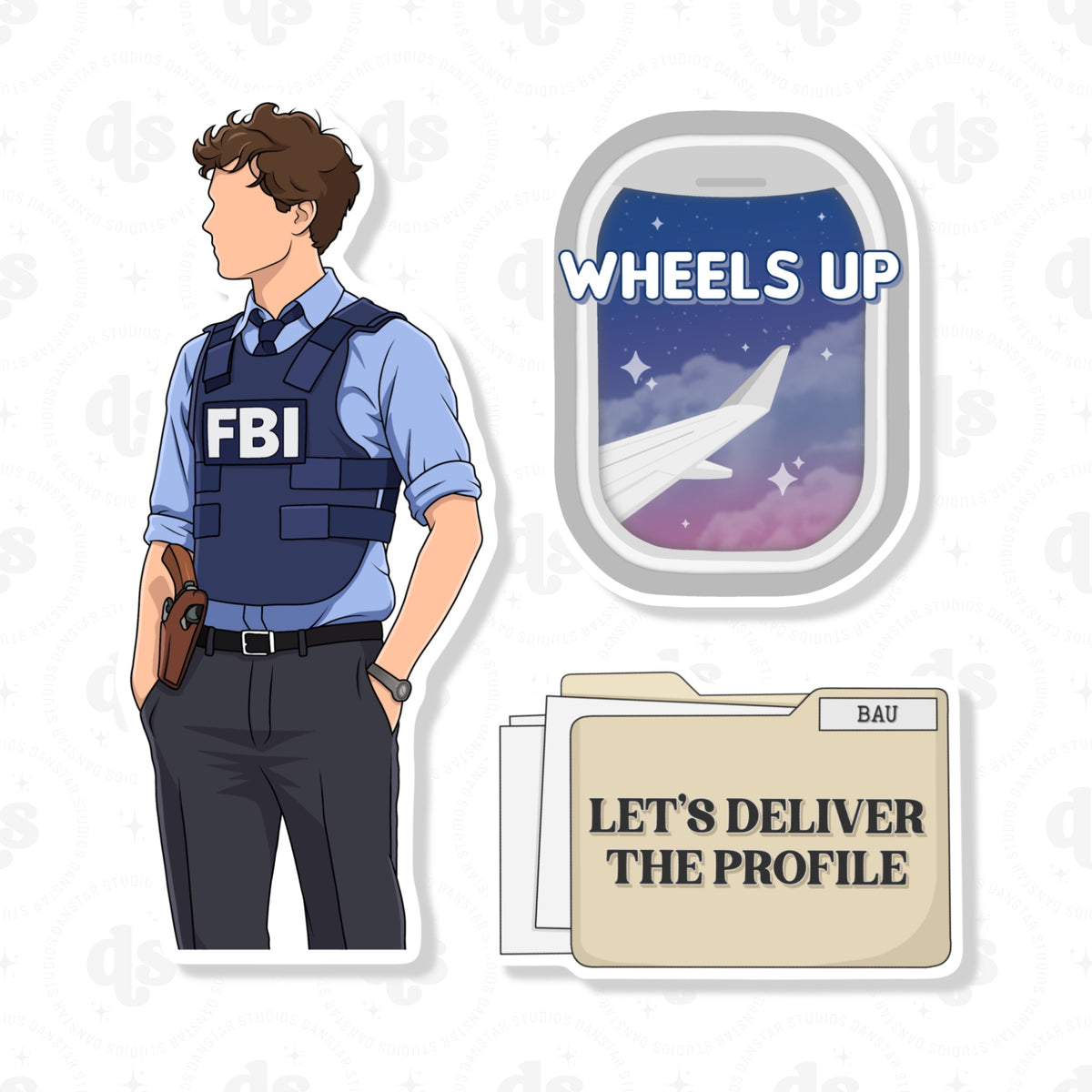 Criminal Minds Stickers