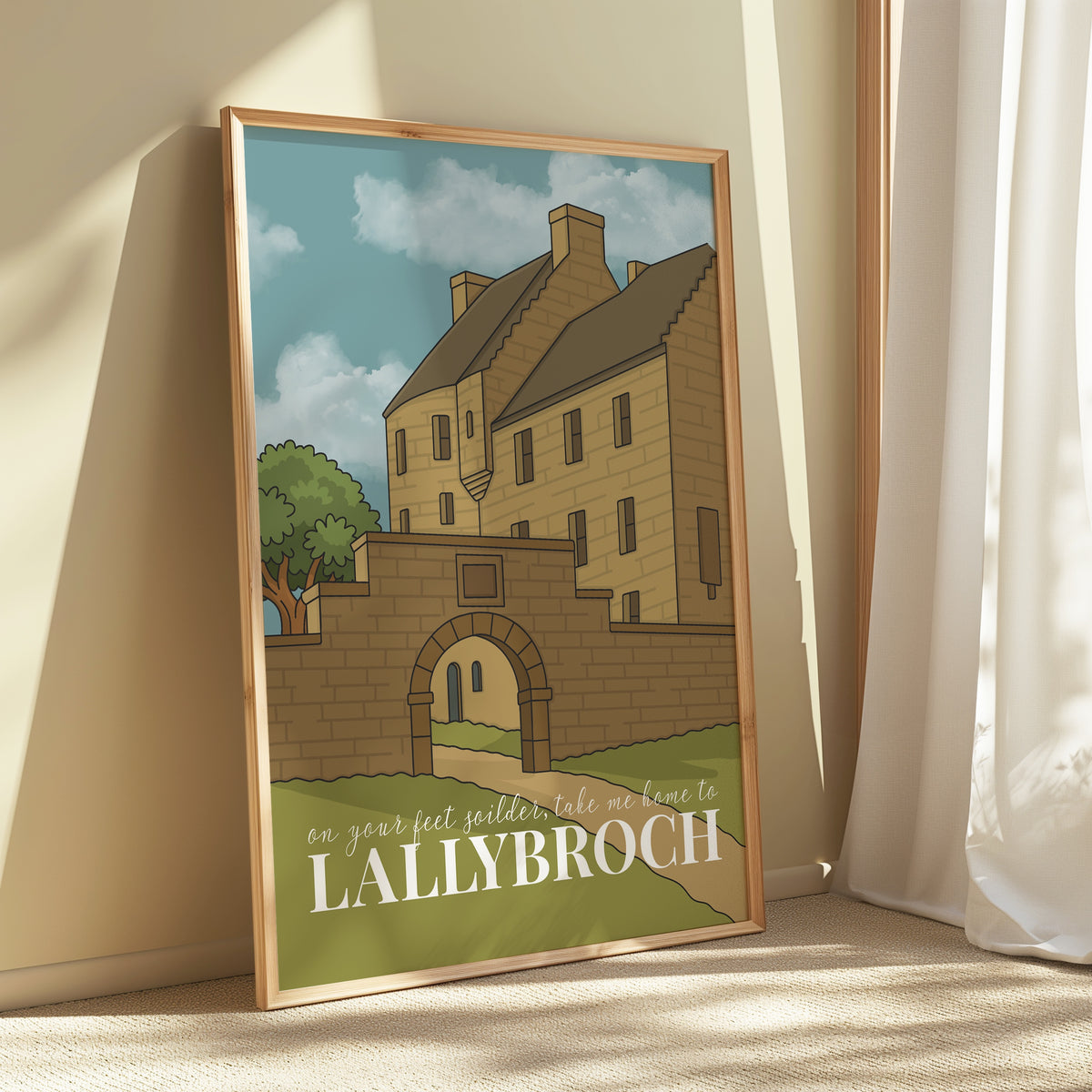 Take Me Home to Lallybroch Print