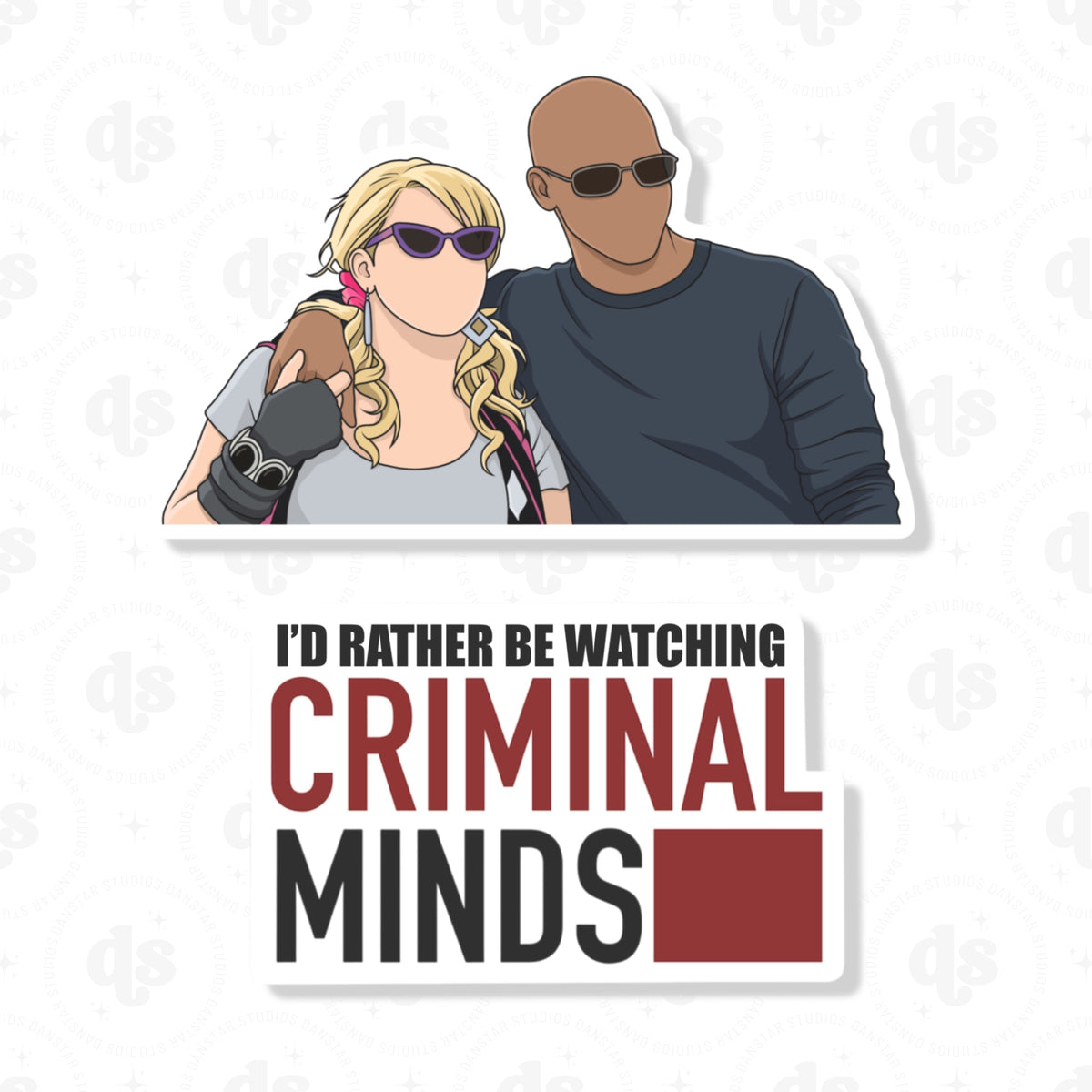 Criminal Minds Stickers