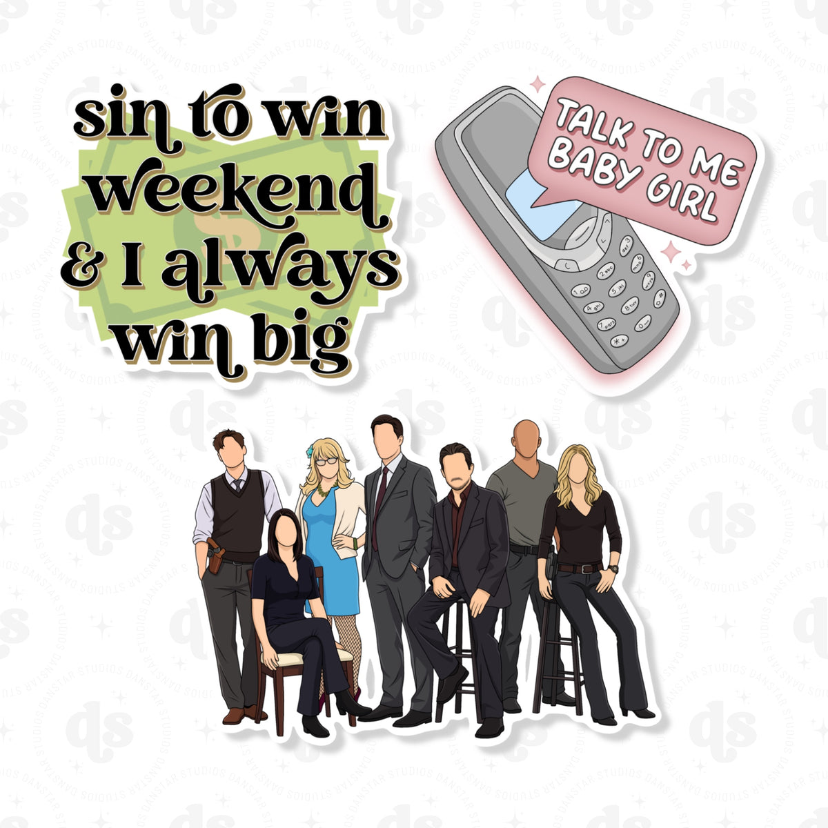 Criminal Minds Stickers